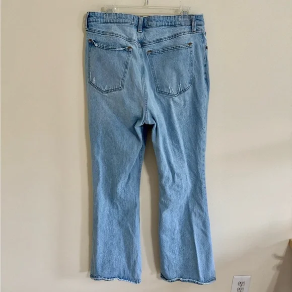 Abercrombie & Fitch High Rise Vintage Flare Jeans Sz 32 Long - Picture 7 of 7